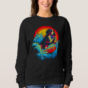 Bernese Mountain Dog Surf Sweatshirt