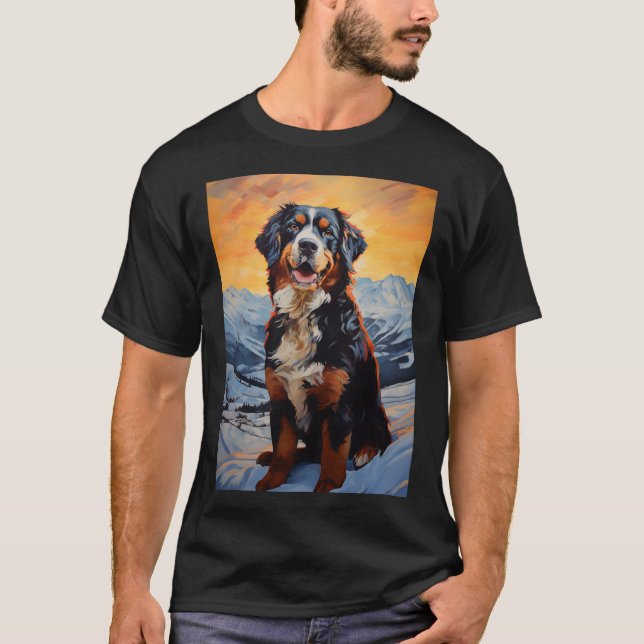 Bernese Mountain Dog T-Shirt (Front)