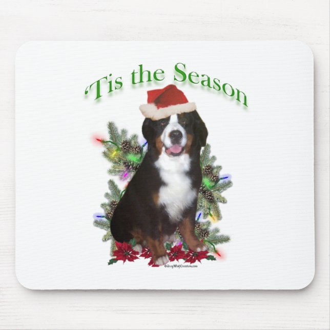 Bernese Mountain Dog ‘Tis Mouse Pad (Front)