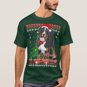 Bernese Mountain Dog Ugly Christmas Sweater