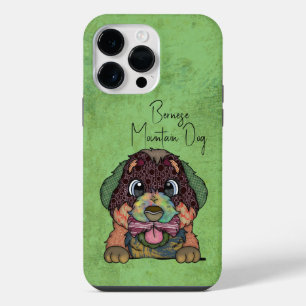 Bernese Mountain Dog Ugly Face iPhone 14 Pro Max Case