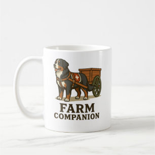 Bernese Mountain Dog Working Farm Companion Coffee Mug