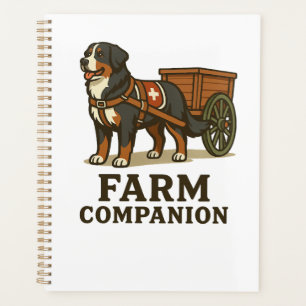Bernese Mountain Dog Working Farm Companion Planner