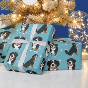 Bernese Mountain Dog Wrapping Paper
