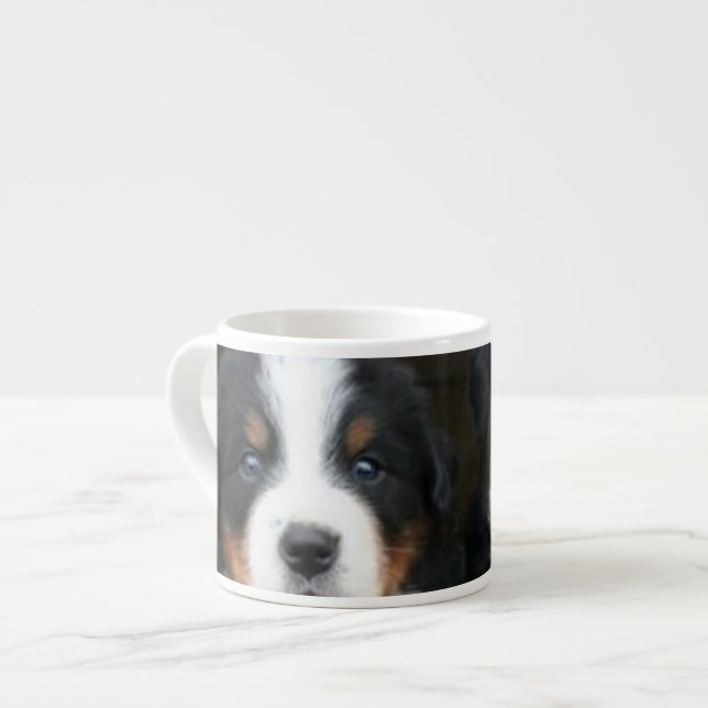 Bernese mountain dogs espresso cup (Front Left)