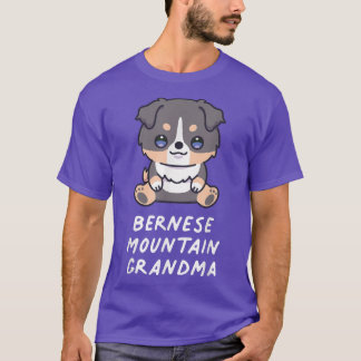 Bernese Mountain Grandma Kawaii Dog Lover Owner Fa T-Shirt