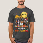 Bernese Mountain Happy Hallothanksmas Halloween Th T-Shirt<br><div class="desc">Bernese Mountain Happy Hallothanksmas Halloween Thanksgiving Premium  .</div>