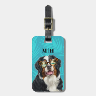 Bernese Mountain Luggage Tag