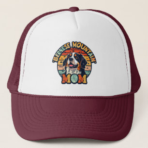 Bernese Mountain Mum: Where Love and Style Collide Trucker Hat