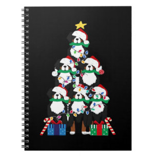 Bernese Mt Dog Puppy Christmas Tree Classic T-Shir Notebook