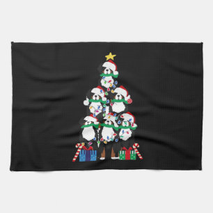 Bernese Mt Dog Puppy Christmas Tree Classic T-Shir Tea Towel