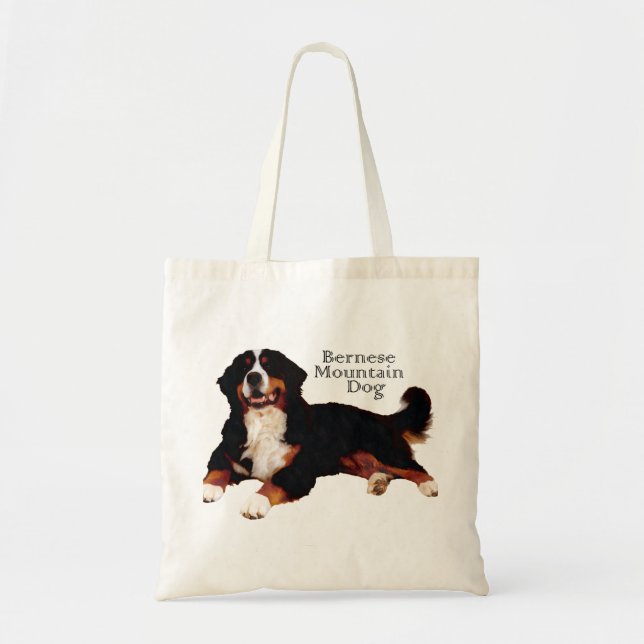 BERNESE Mt. Dog Tote Bag (Front)