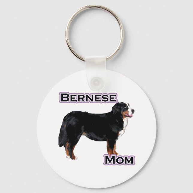 Bernese Mum 4 - Keychain (Front)