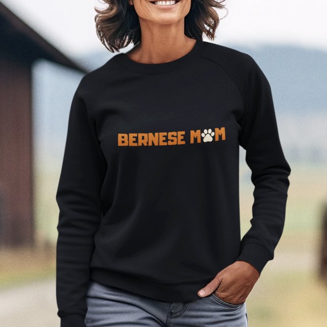 Bernese Mum Gift Bernese Mountain Dog Cute Modern Sweatshirt (Creator Uploaded)