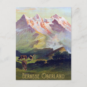 Bernese Oberland, Landscape, Switzerland Postcard