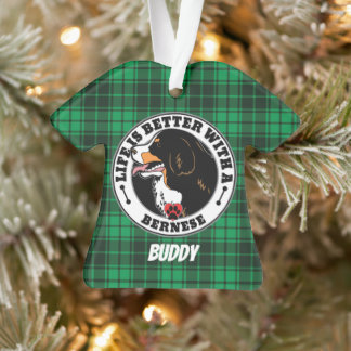 Bernese Personalised Life Is Better With A Bernese Ornament