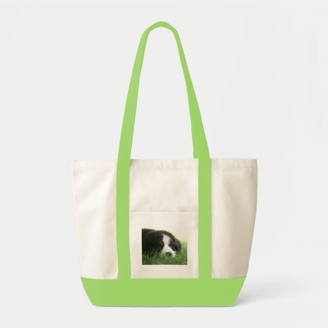 Bernese Puppy Tote Bag (Front)