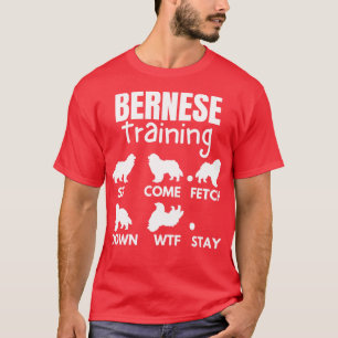 Bernese Training Bernese Dog Tricks T-Shirt