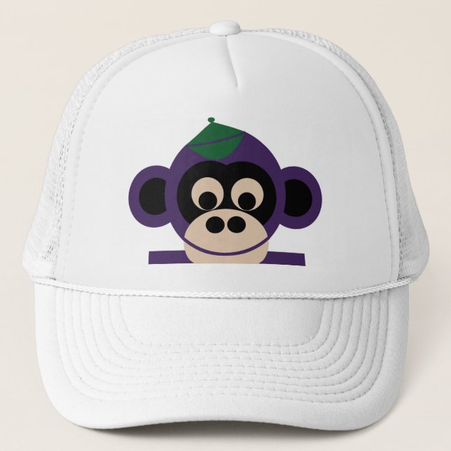 BERNHARD - logo - LONVIG by MINYMO Trucker Hat (Front)