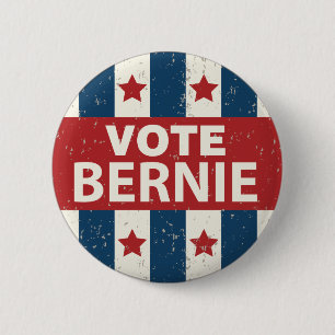 Bernie 2016 6 cm round badge