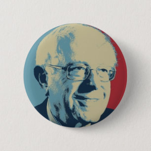 Bernie 2016 6 cm round badge