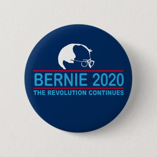 Bernie 2020 6 cm round badge
