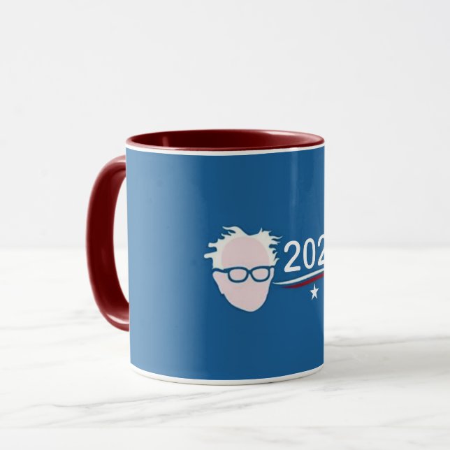 Bernie 2020 mug (Front Left)