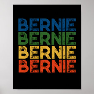 Bernie 2020 Retro "Bernie Sanders" "Bernie 2020" Poster