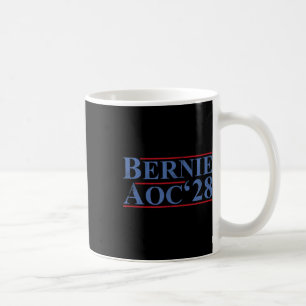 Bernie Aoc 2028 Bernie Sanders Alexandria Cortez P Coffee Mug