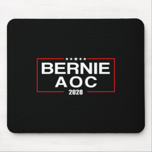 Bernie Aoc 2028 Bernie Sanders Alexandria Cortez P Mouse Pad