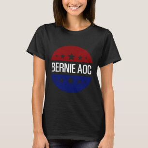 Bernie Aoc 2028 Bernie Sanders Alexandria Cortez P T-Shirt
