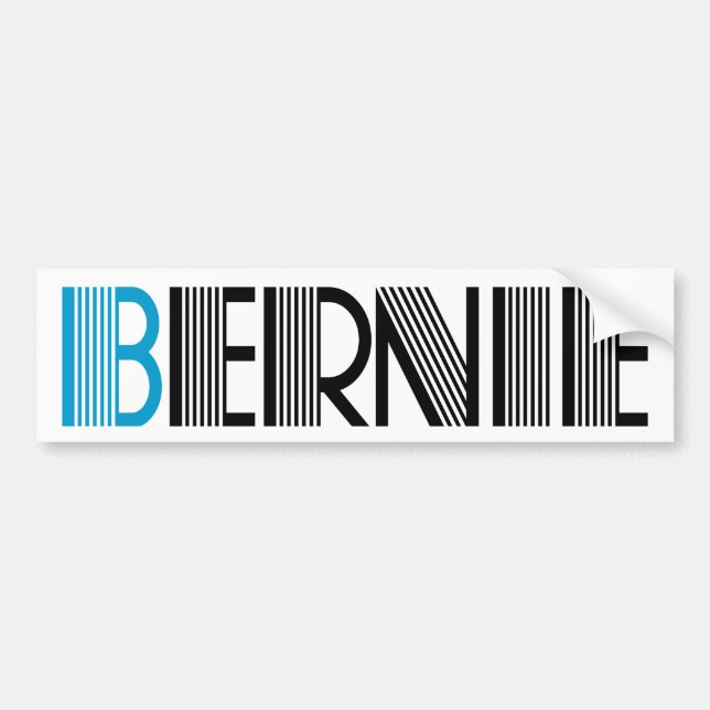 BERNIE BUMPER STICKER (Front)