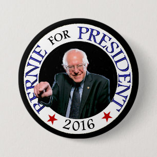 Bernie for President 2016 7.5 Cm Round Badge