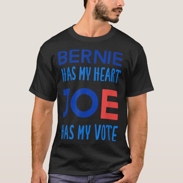 Bernie Has My Heart Shirt Funny Election 202 (Front)