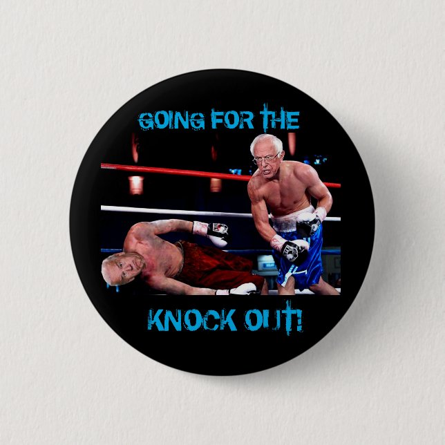 Bernie KO's Joe 6 Cm Round Badge (Front)