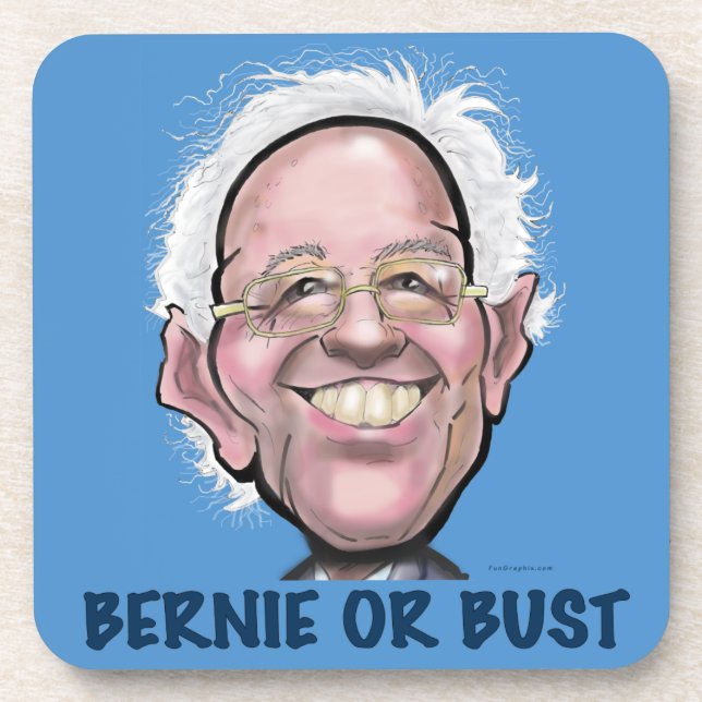 BERNIE OR BUST COASTER (Front)