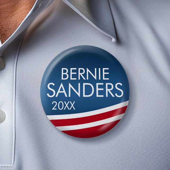 Bernie Sanders 2016 6 Cm Round Badge (Bernie Sanders Campaign Button)