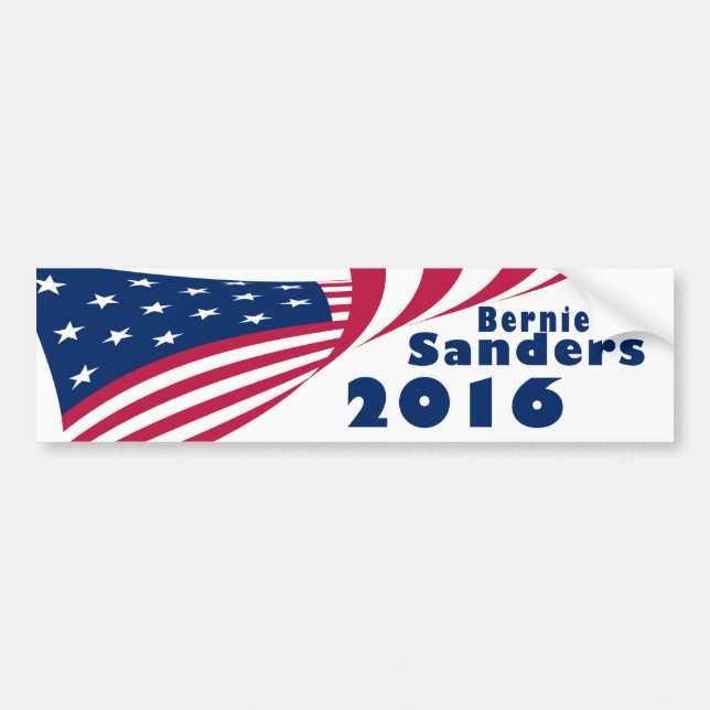 Bernie Sanders 2016 Bumper Sticker (Front)