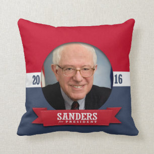 BERNIE SANDERS 2016 CUSHION