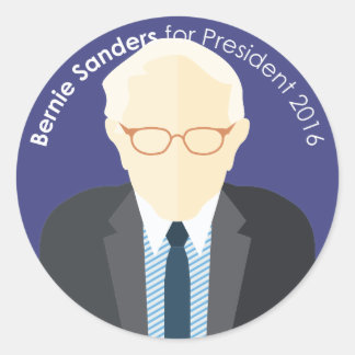 Bernie Sanders 2016 for president custom sticker