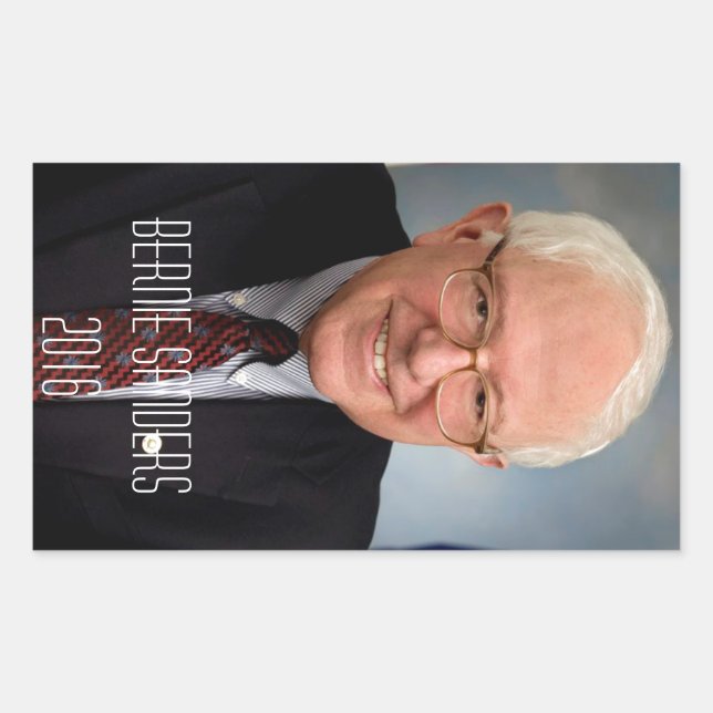 Bernie Sanders 2016 Rectangular Sticker (Front)