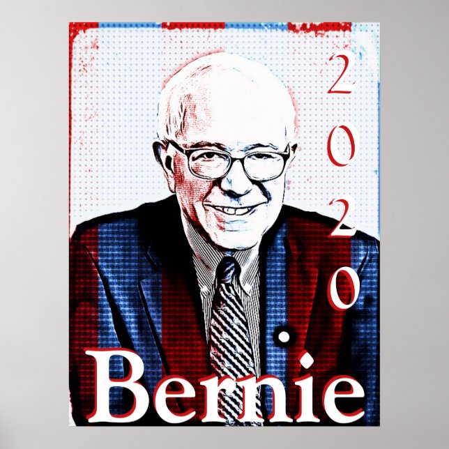 Bernie Sanders 2020 Presidential Election Poster (Front)