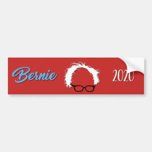 Bernie Sanders 2020 Red Bumper Sticker