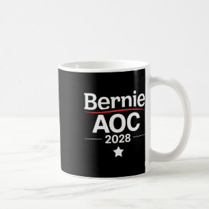 Bernie Sanders And Aoc 2028 For President Campaign Coffee Mug