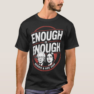 Bernie Sanders And Aoc 2028 For President Campaign T-Shirt
