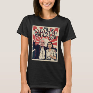 Bernie Sanders And Aoc 2028 Presidential Campaign T-Shirt
