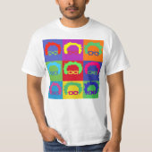 Bernie Sanders Art Pixel 8bit T-Shirt (Front)