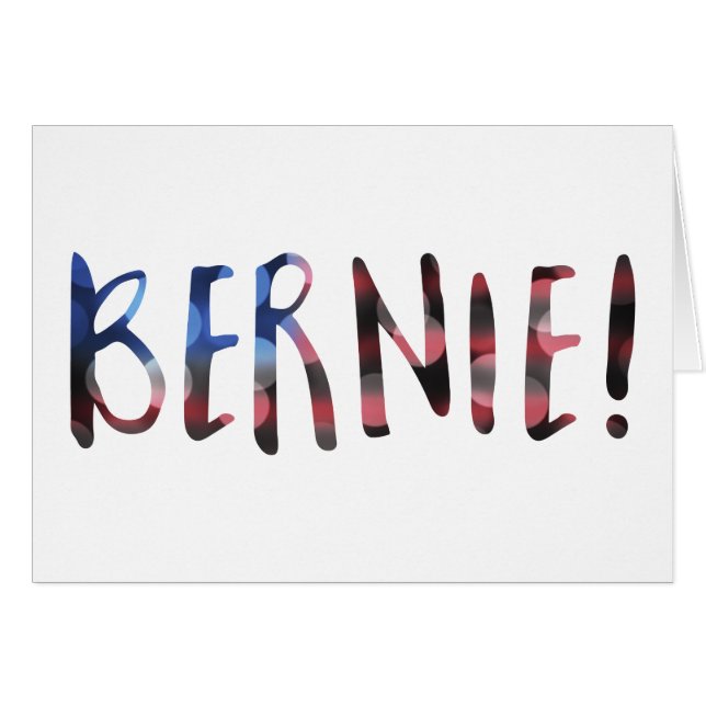 bernie sanders bokeh (Front Horizontal)