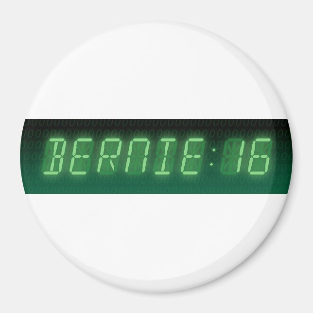 Bernie Sanders Digital Readout Magnet (Front)