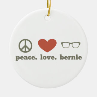 Bernie Sanders Election Swag Ceramic Tree Decoration